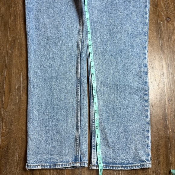 Abercrombie & Fitch 90s Straight Ultra High Rise Jeans Size 29 / 8 Curve Love - Picture 6 of 10